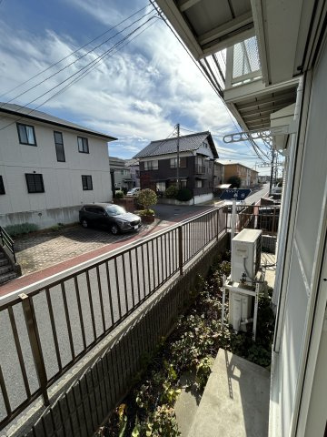 角部屋：～サンシティ春日A棟～のバルコニー|バルコニーの写真です