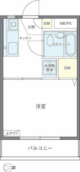 ロイヤルハイツみやびの間取り