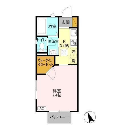 リバティオークの間取り