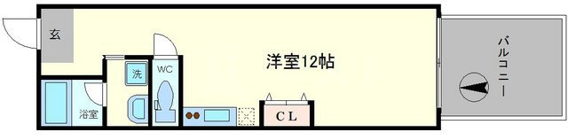 ライフデザイン江戸堀の間取り