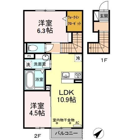 ローゼンハイムの間取り