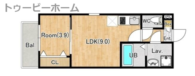 ジーメゾン狭山入間川レストの間取り