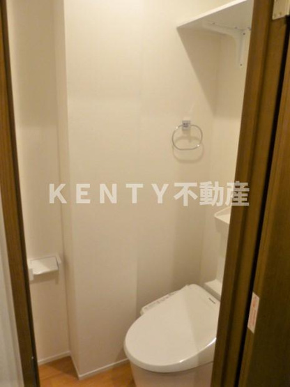 【トイレ】 | サンドール南大井 | 落ち着いたトイレです