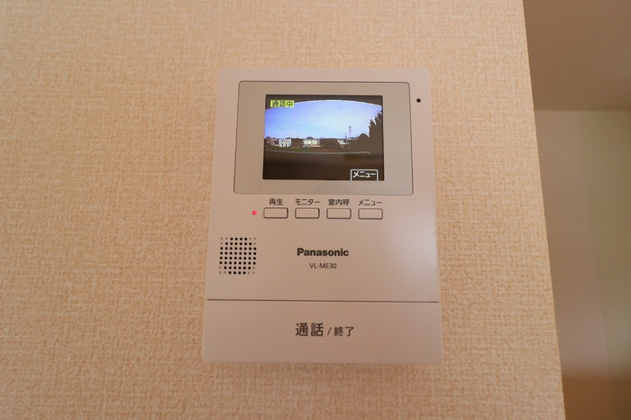 アマルフィイのセキュリティ|カラーモニター付インターホン（録画機能付）