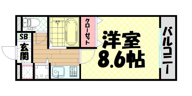 【間取り】 | プリメーロ江戸堀