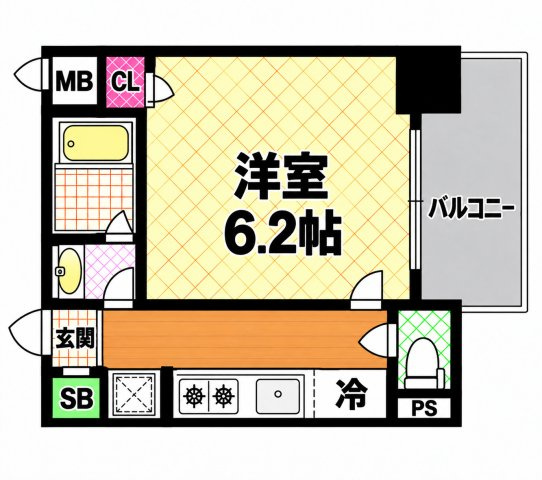 【間取り】 | エスリード南堀江グランツ