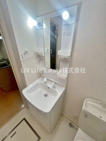 グランド　ソレーユの独立洗面台