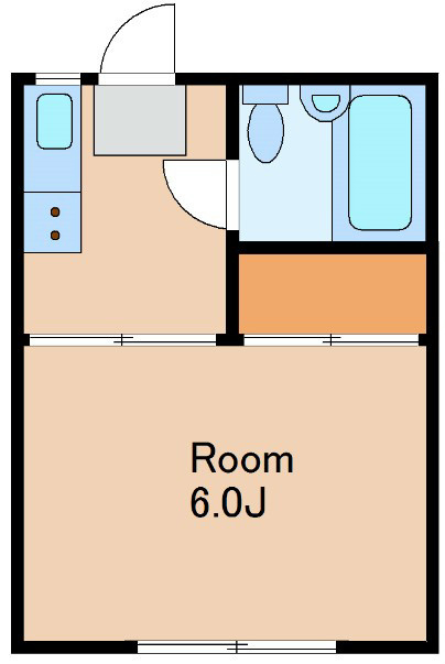 コーポ楓の間取り