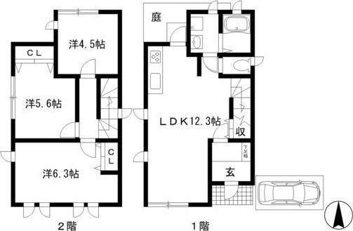 【間取り】 | プライムアセットT-HOUSE