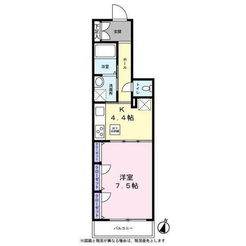 ベレオ七夜月の間取り|間取り図