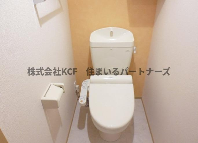 グランドソレーユRSのトイレ|落ち着いたトイレです