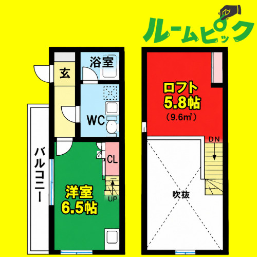 チェレスタ道徳　名古屋市賃貸　仲介手数料無料の間取り