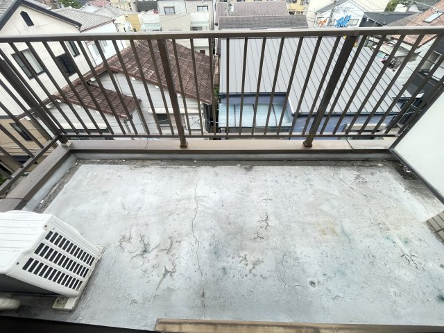 寝屋川市池田旭町の賃貸マンションのバルコニー