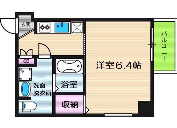 【間取り】 | アドバンス上町台プレジール
