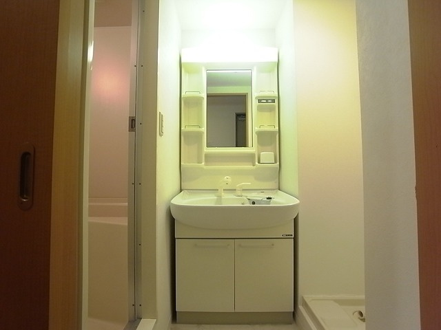 神戸市中央区元町通４丁目の賃貸マンションの洗面所