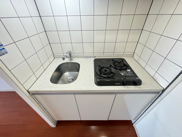 神戸市灘区水道筋６丁目の賃貸マンションのキッチン