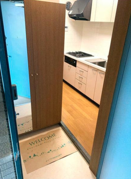 ボナール町屋の玄関