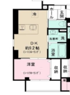 錦邸南麻布の間取り|間取りです。