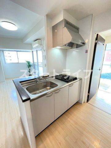 大阪市淀川区宮原１丁目の賃貸マンションのキッチン
