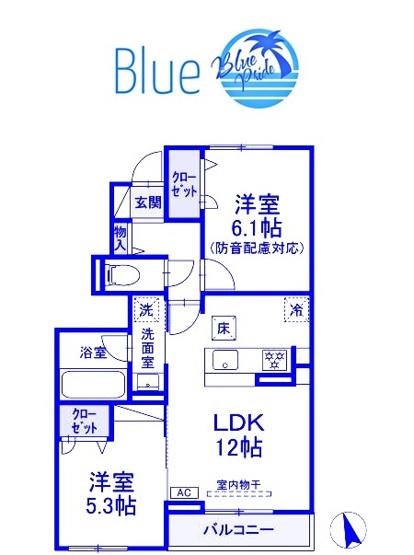 【間取り】 | アヴァンセ横浜小机