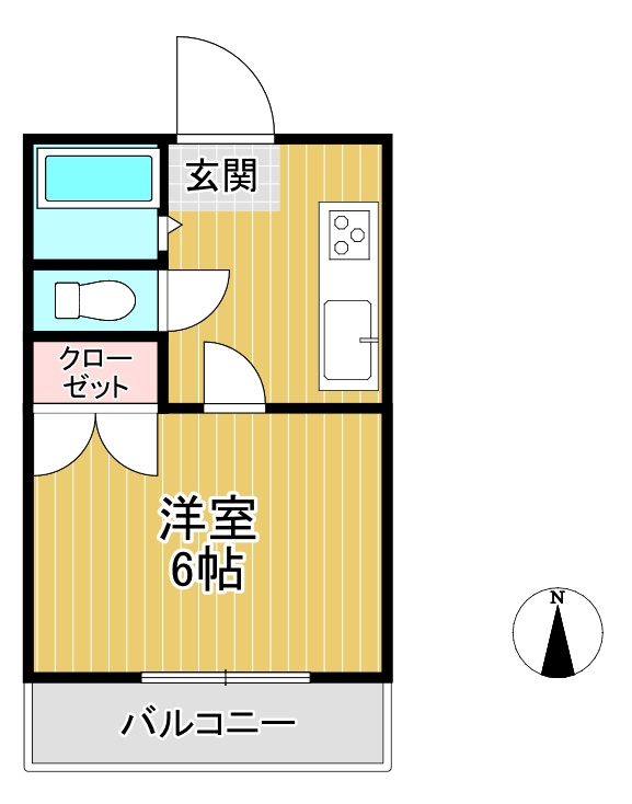 PLEAST梅満町の間取り