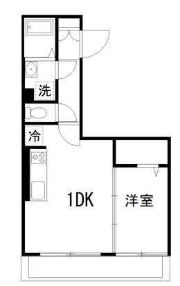 LIBE　RESIDENCIAの間取り|間取りです。