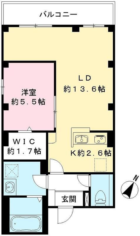 オンドワ　ミュゾン　Ｍ　東麻布の間取り