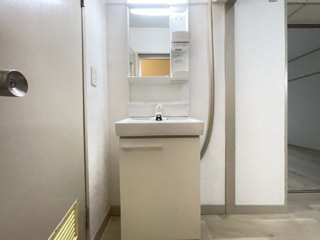 寝屋川市成田西町の賃貸マンションの独立洗面台