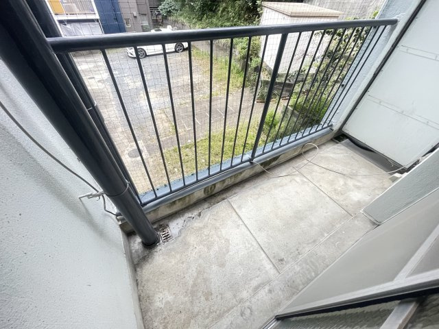 寝屋川市成田西町の賃貸マンションのバルコニー