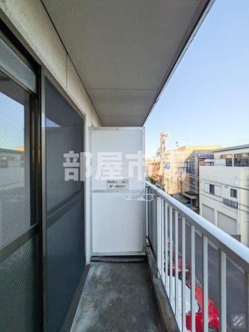 ロアール新大塚のバルコニー
