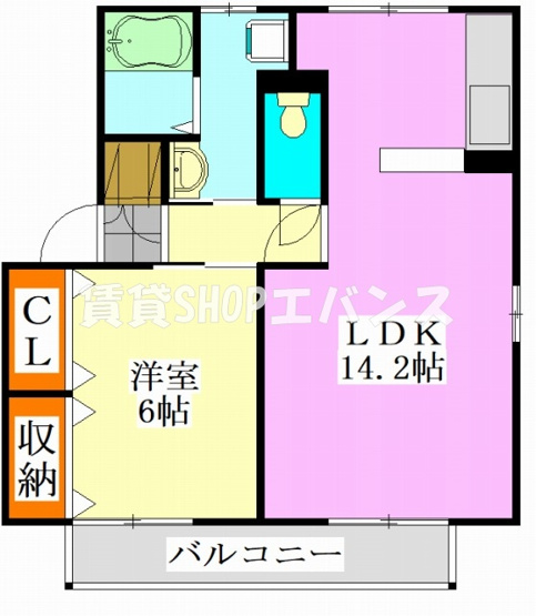 【間取り】 | ベルデュール