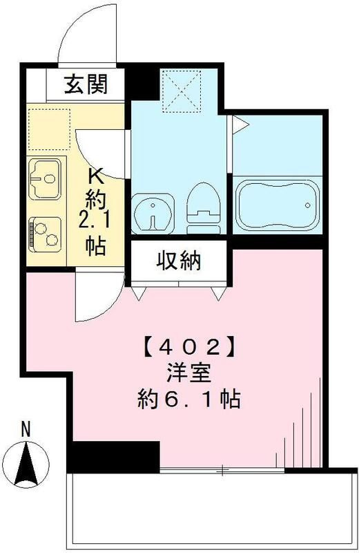 ｐｉｎｖｉｌｌａｇｅ大井町　（パンヴィラージュオオイマチ）の間取り