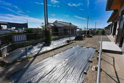 【庭】 | 太田市大原町1期　中古戸建住宅 | お庭では家庭菜園を楽しむのもいいですね♪