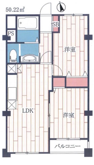 【間取り】 | 希望が丘第弐コーポラスE棟