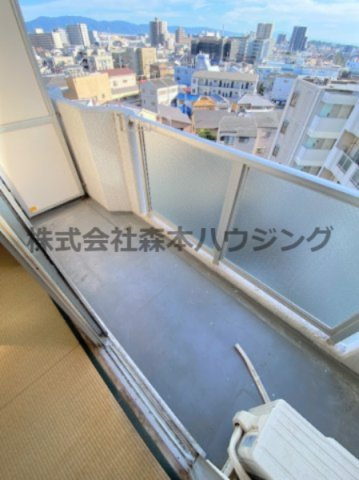 【バルコニー】 | 　森岡ハイツ | 広々としたバルコニーです