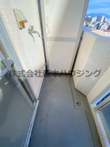 【設備】 | 　森岡ハイツ | 洗濯機置き場です
