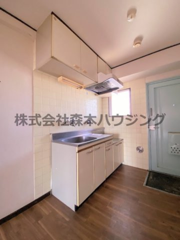【キッチン】 | 　森岡ハイツ | 使いやすいキッチンです