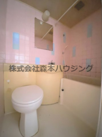 【浴室】 | 　森岡ハイツ | 日々の暮らしに欠かせないお風呂です