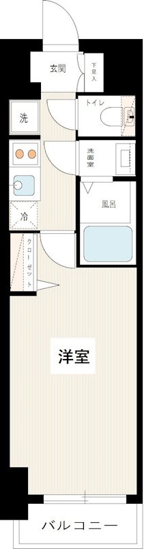 ＭＡＸＩＶ西大島の間取り