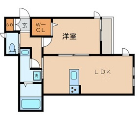 ノースヒルテラスの間取り|間取りです。