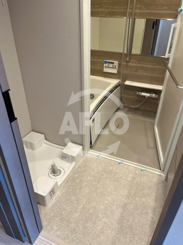 シーズンフラッツ南森町PREMIERの洗面所
