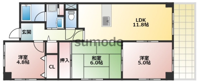 【間取り】 | ソルレヴァンテ