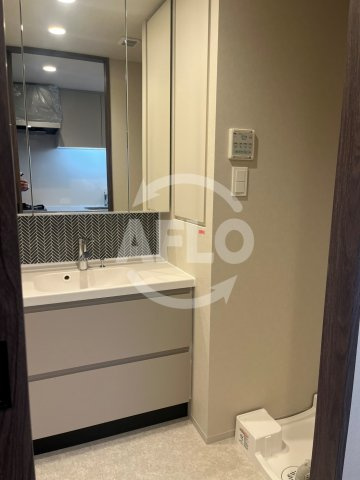 シーズンフラッツ南森町PREMIERの洗面所