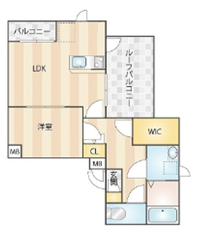 Liberte Skytree Eastの間取り