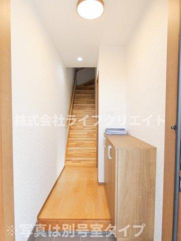 デューメゾンの玄関