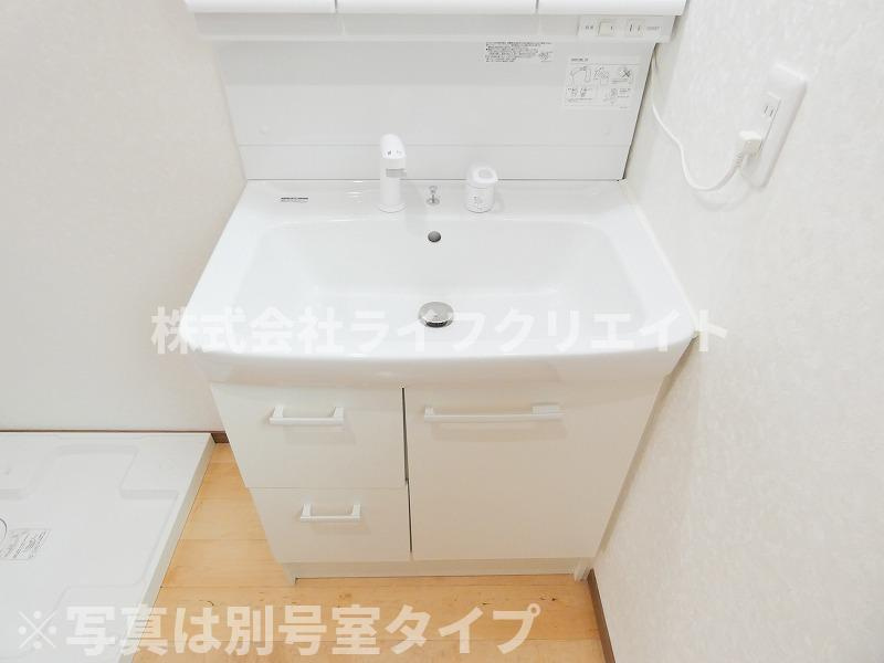デューメゾンの洗面所