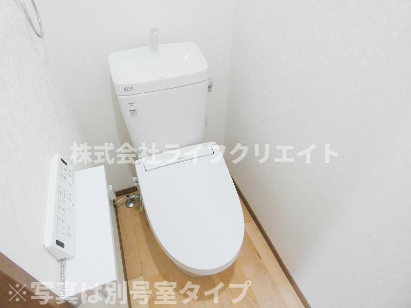 デューメゾンのトイレ