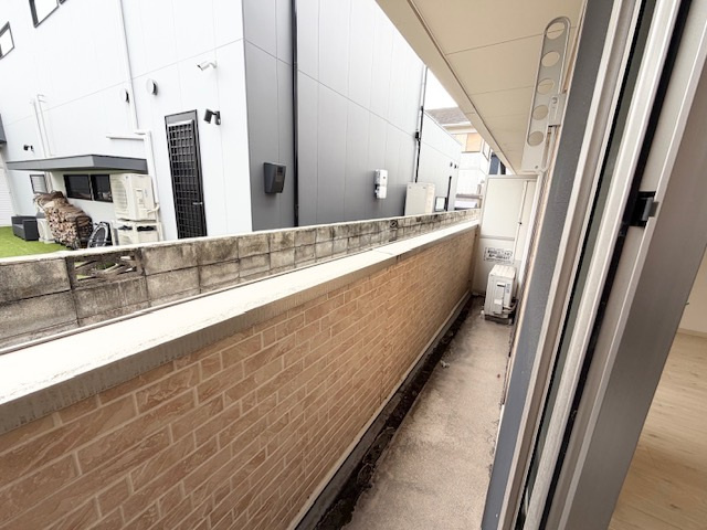 オアゾ旭川のバルコニー