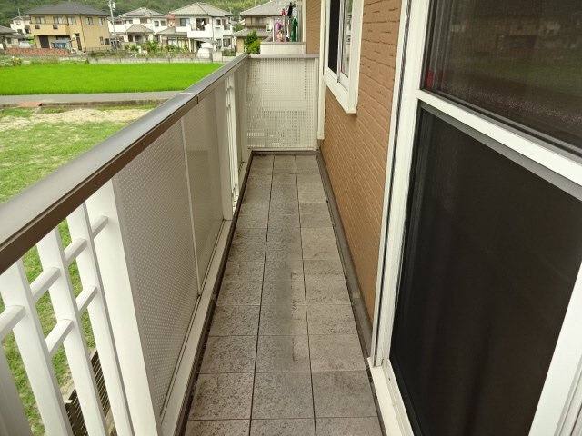 シャーメゾン下河原Ａのバルコニー