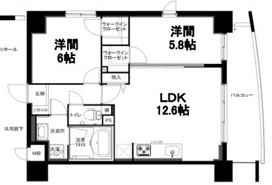 【間取り】 | アクアブルー